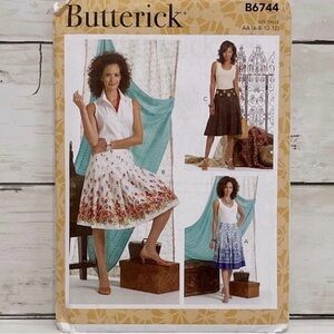 ⭐️5 for $28⭐️ NEW Butterick B6744 Women’s Sewing Patterns UNCUT
